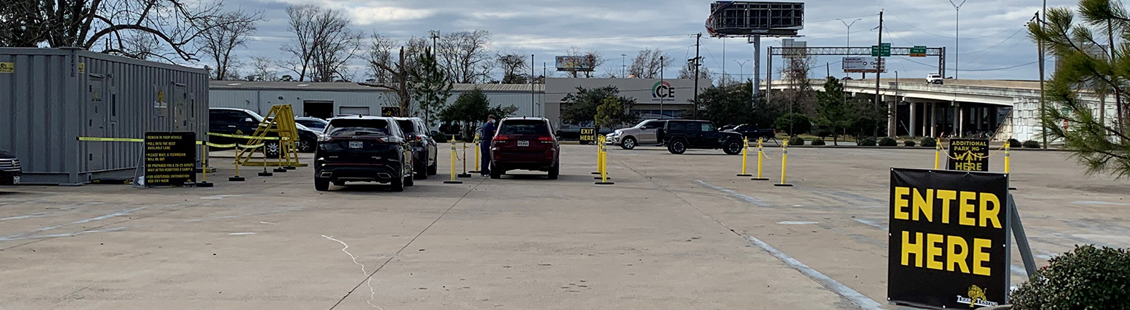 Beaumont, TX Rapid COVID Drive Thru Testing